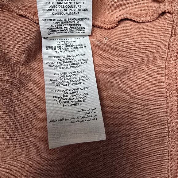 Gymshark T-Shirt Tee Tshirt Size S Mens Short Sleeve Rust Gym Athletic Casual - Picture 8 of 8